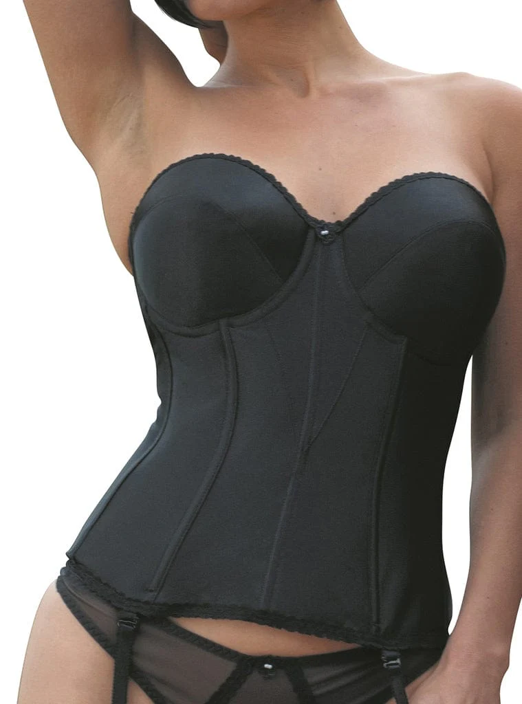 Carnival Satin Full Coverage Torsolette - Image 3