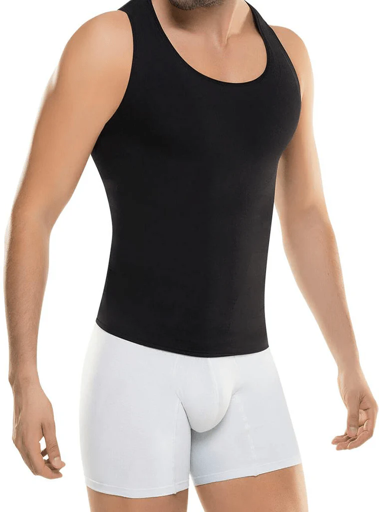 CYSM Men's Shapewear Seamless Control Compression Shirt - 1518 - Image 3