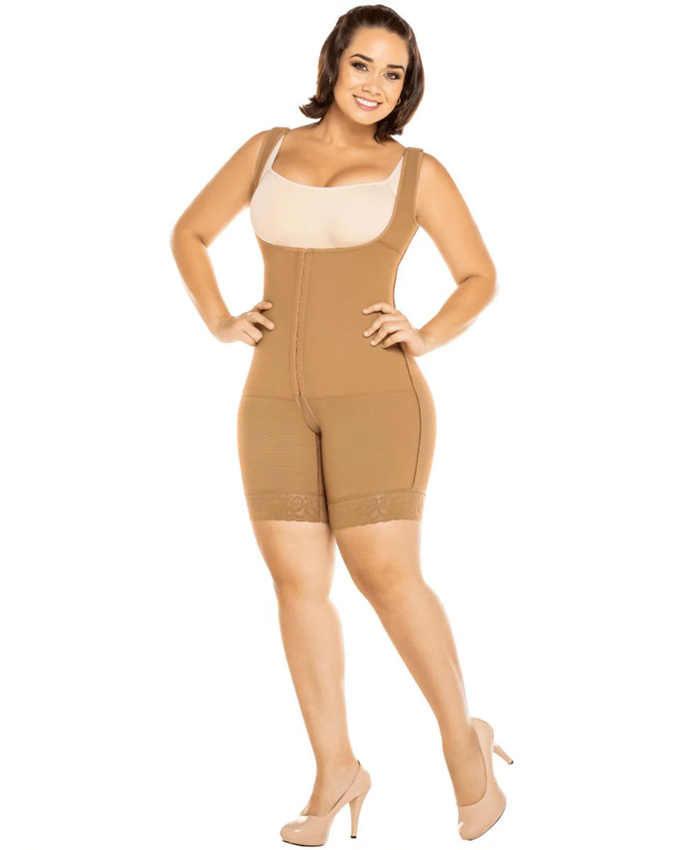 Equilibrium Post Op Shapewear Wide Strap Bodysuit - Image 3