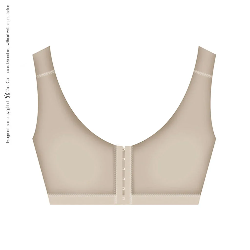 Fajas Salome Front Closure Breast Augmentation Post Surgery Bra for Women Powernet - Image 3