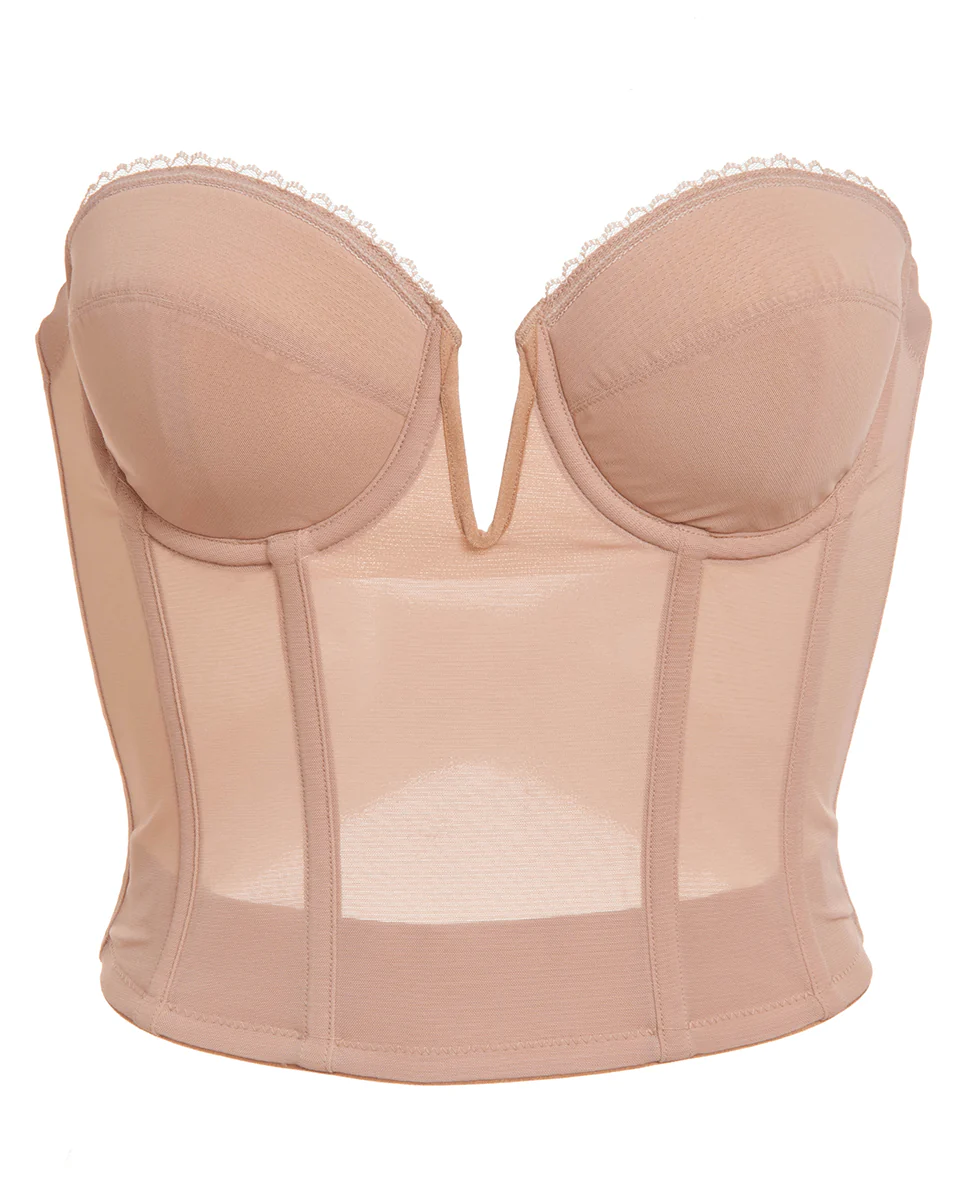 Final Sale Clearance Dominique Valerie V Wire Backless Strapless Bra - Image 4