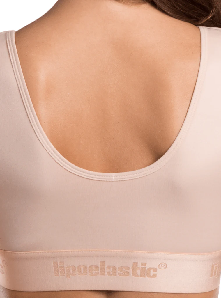 Lipoelastic PI Ideal Variant -  Post-Op Bra  - Front Adjustable Fastening And Elastic Seamless Cups - Image 3