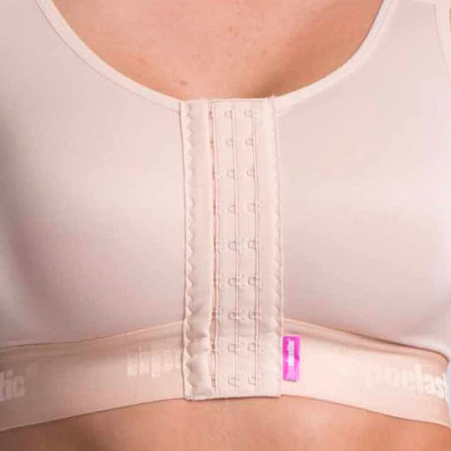 Lipoelastic PI Ideal Variant -  Post-Op Bra  - Front Adjustable Fastening And Elastic Seamless Cups - Image 4