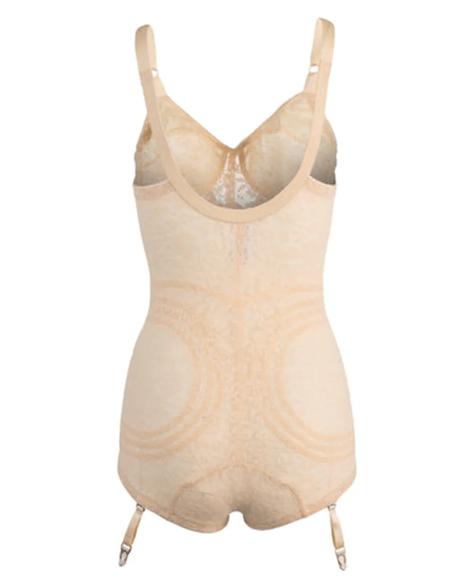 Rago Body Briefer Extra Firm Shaping - White/ Beige / Black - Image 6