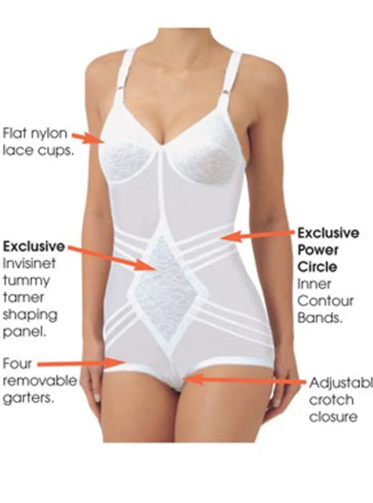 Rago Body Briefer Firm Shaping -White / Beige / Black - Image 5