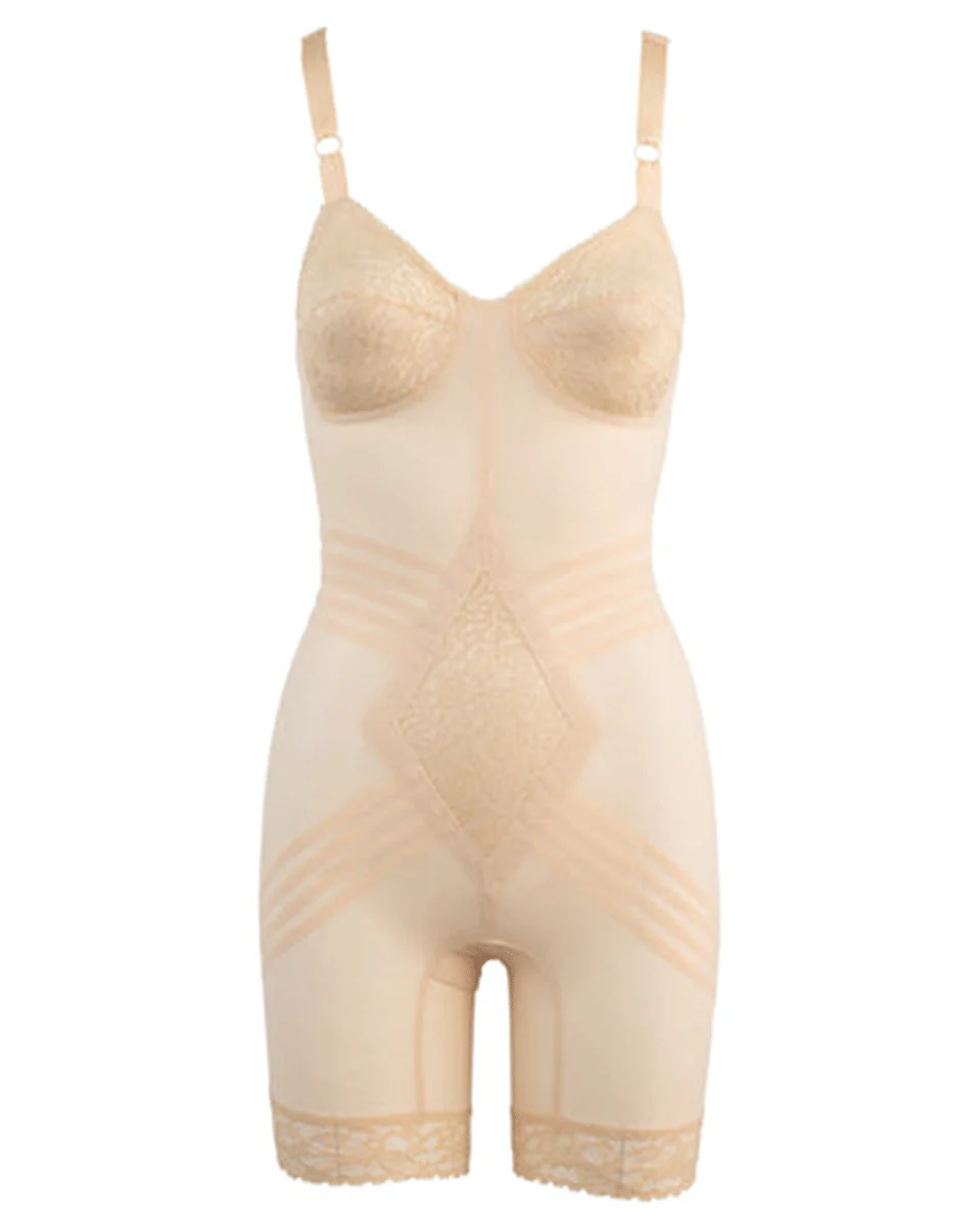 Rago Body Briefer Firm Shaping - White / Black / Beige - Image 3