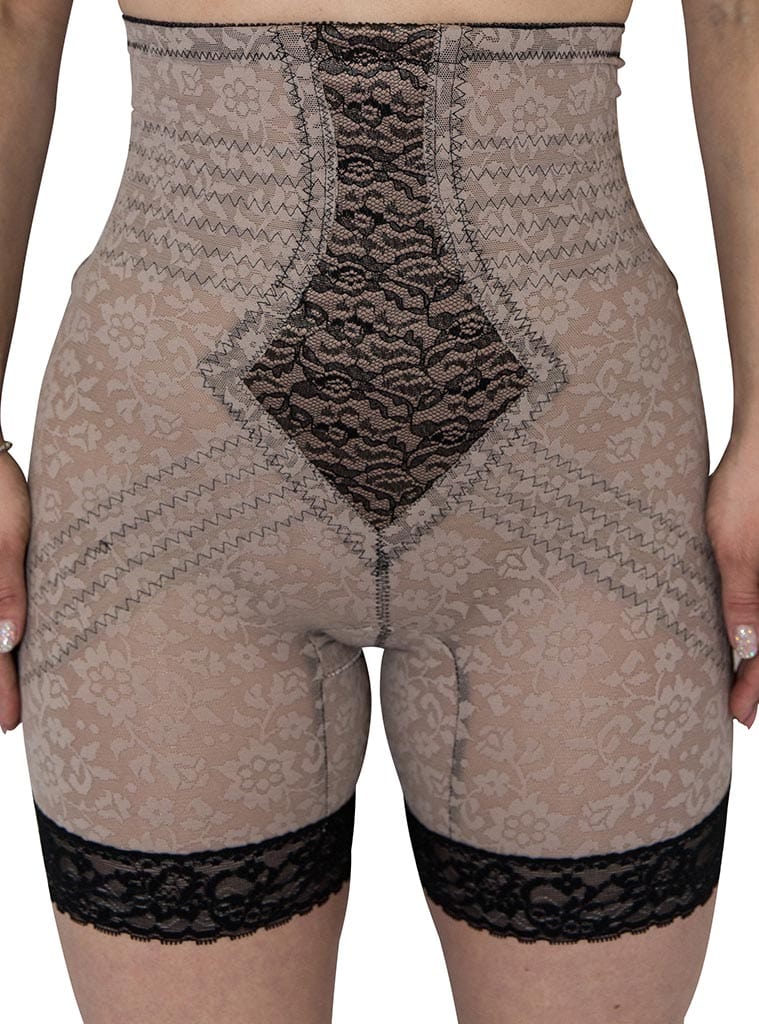 Rago Extra Firm High Waist Long Leg Classic Shapewear - Image 3