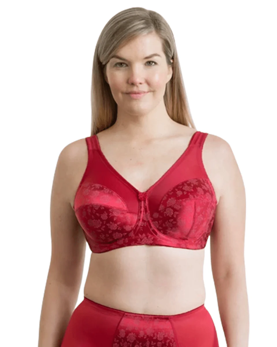 Rago Full Figure Wireless Soft Cup Bra - Image 3