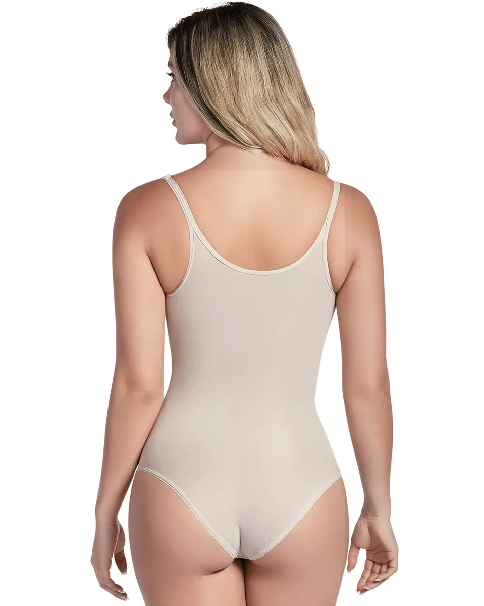 Final Sale Clearance Shaperlove Thermal Open Bust Panty Bodysuit - Image 5