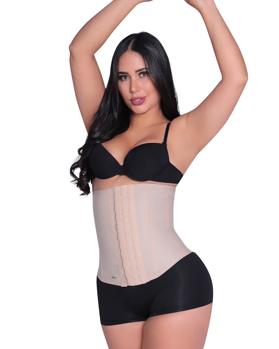 Siluet Slimming Latex Waist Cincher with Cotton Lining - Image 3